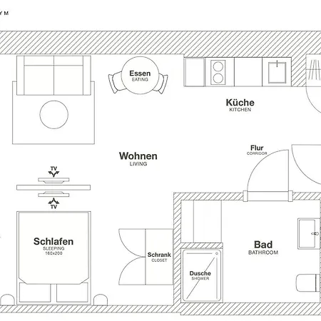 Hotel Ipartment By Western Darmstadt
